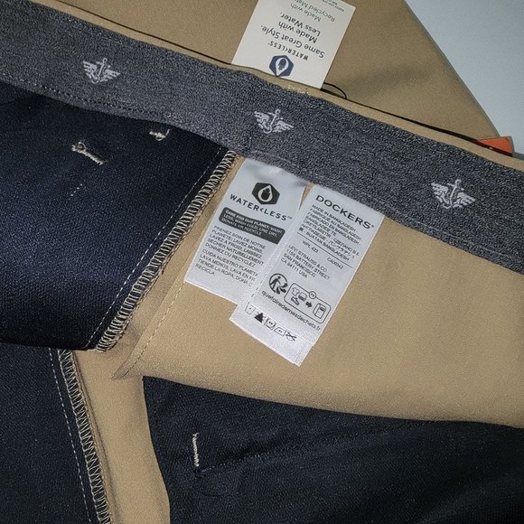 Dockers Men's Signature Comfort Waistband Pants Size 36W x 32L Harvest Gold - Picture 4 of 12